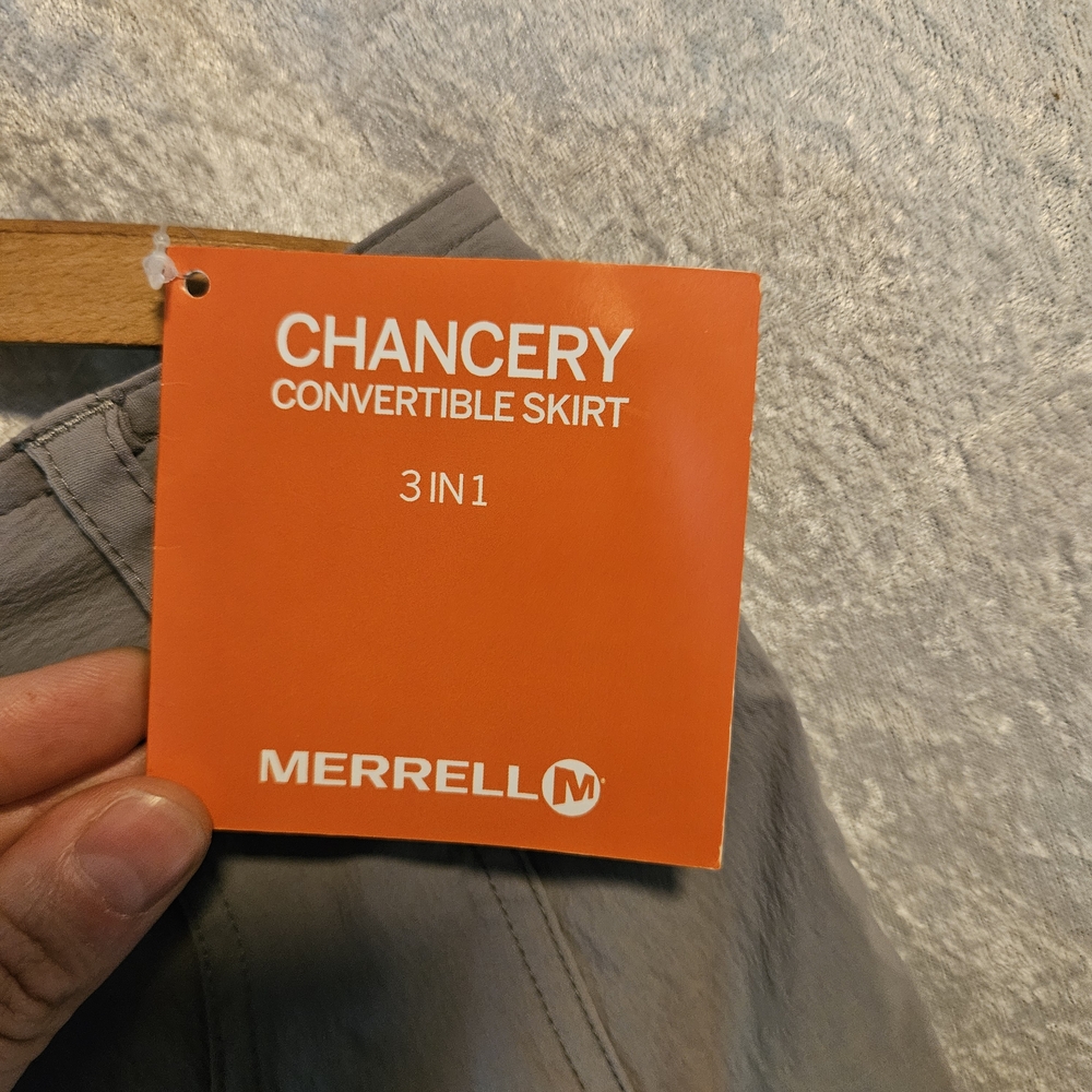 Merrell NWT gray Miniskirt 4 - Picture 5 of 8